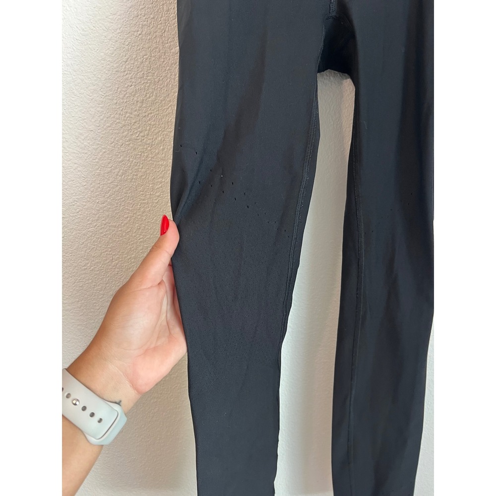 Lululemon Black High Rise Workout Leggings Athleisure‎ Activewear - Picture 3 of 6